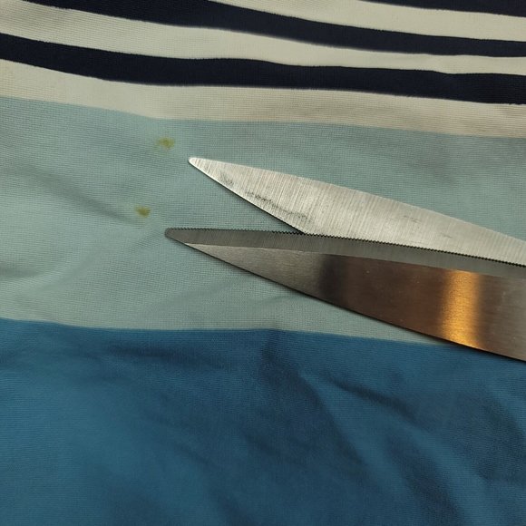 Patagonia Mens‎ 40 Wavefarer Striped Board Shorts Orange Blue Swim Style 86620 - Picture 6 of 12